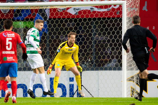 Helsingborgs målvakt Anders Lindegaard