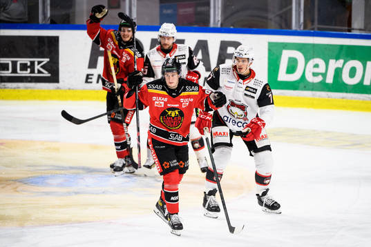 Luleås Pontus Andreasson jublar