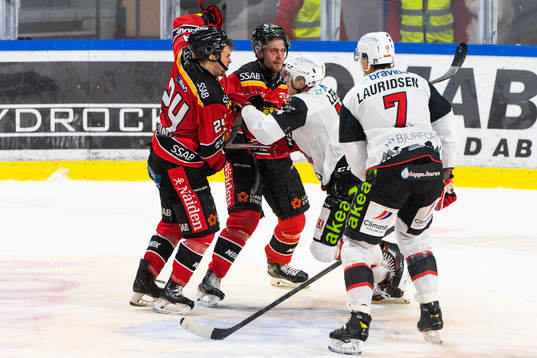 Malmö Redhawks Carl-Johan Lerby, Luleås Brendan