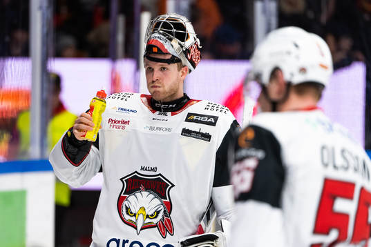 Malmö Redhawks målvakt Daniel Marmenlind