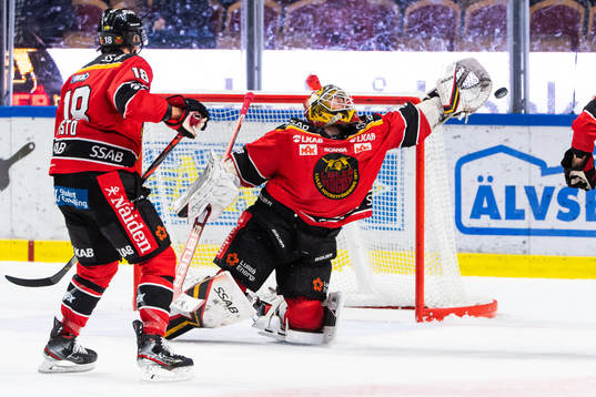 Luleås målvakt Joel Lassinantti
