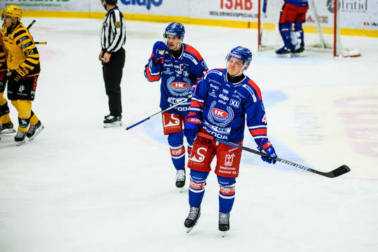 Oskarshamns Jonas Engström och Johan Johnsson deppar