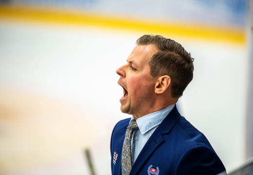 Oskarshamns tränare Martin Filander