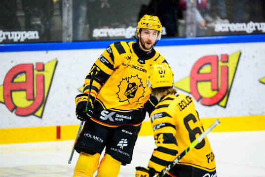 Skellefteås Melker Karlsson jublar