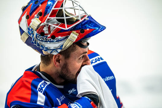 Oskarshamns målvakt Joe Cannata