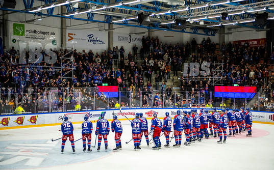 Oskarshamns spelare jublar