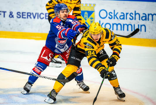 Oskarshamns David Quenneville och Skellefteås Linus