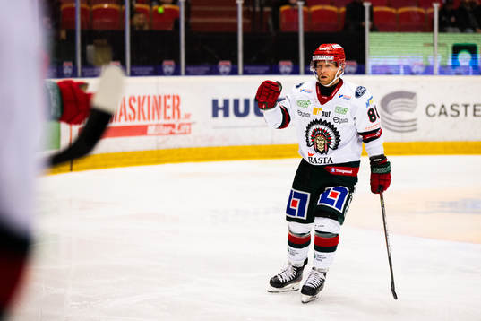 Frölundas Ryan Lasch jublar