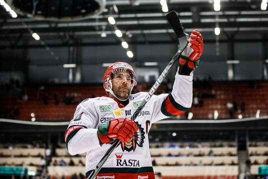 Frölundas Joel Lundqvist jublar
