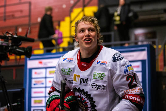 Frölundas Karl Henriksson jublar