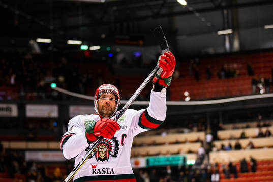 Frölundas Joel Lundqvist jublar