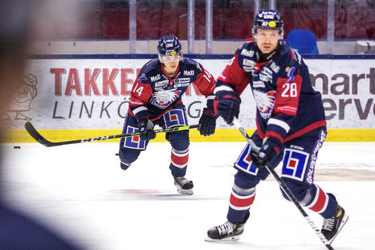 Linköpings Arvid Costmar och John Nyberg