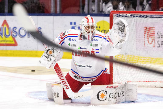Timrås målvakt Jacob Johansson