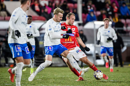 IFK Norrköpings Henrik Castegren och Degerfors Villiam