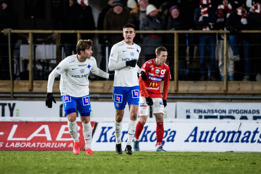IFK Norrköpings Carl Björk jublar