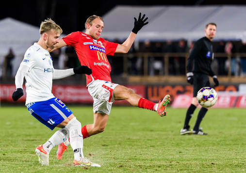 IFK Norrköpings Henrik Castegren och Degerfors Villiam