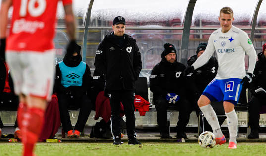 Degerfors tränare Andreas Holmberg