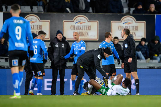 Hammarbys Aziz Mohammed Ouattara har ont