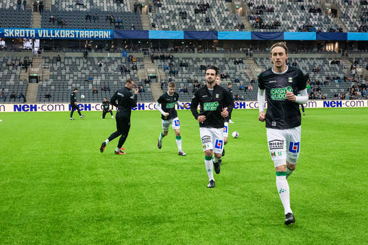 Varbergs Joakim Lindner med lagkamrater