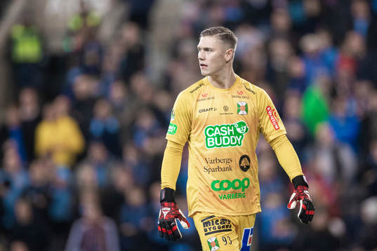 Varbergs målvakt Philip Mårtensson