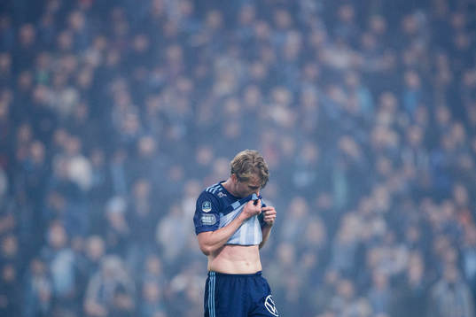 Djurgårdens Rasmus Schüller deppar