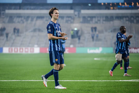 Djurgårdens Hjalmar Ekdal deppar