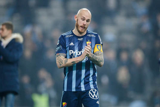 Djurgårdens Magnus Eriksson deppar