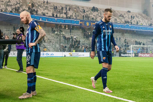 Djurgårdens Emir Kujovic deppar
