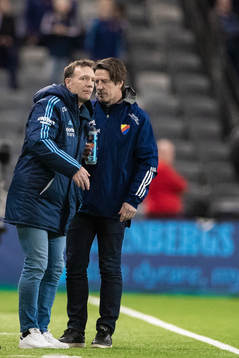 Djurgårdens Djurgårdens tränare Kim Bergstrand och