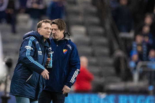 Djurgårdens Djurgårdens tränare Kim Bergstrand och