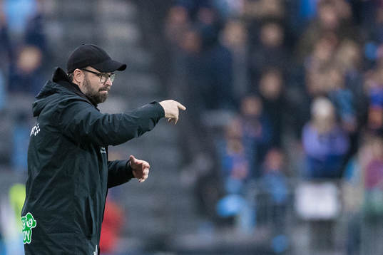 Varbergs tränare Joakim Persson