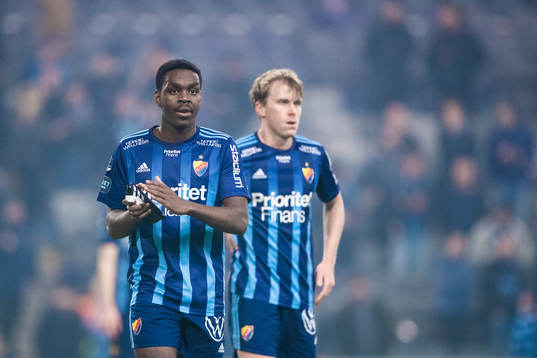 Djurgårdens Joel Asoro deppar
