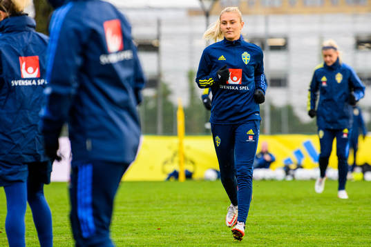 Amanda Nildén of the Swedish women's national football team