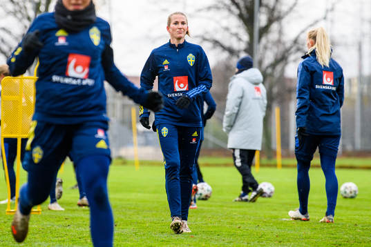 Emma Berglund of the Swedish women's national football team