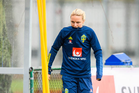 Mimmi Larsson of the Swedish women's national football team