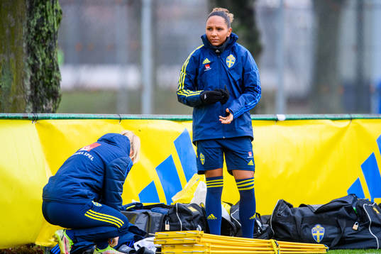 Madelen Janogy of the Swedish women's national football team