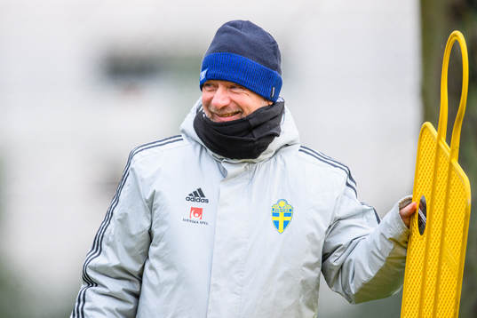 Peter Gerhardsson, head coach of the Swedish women's
