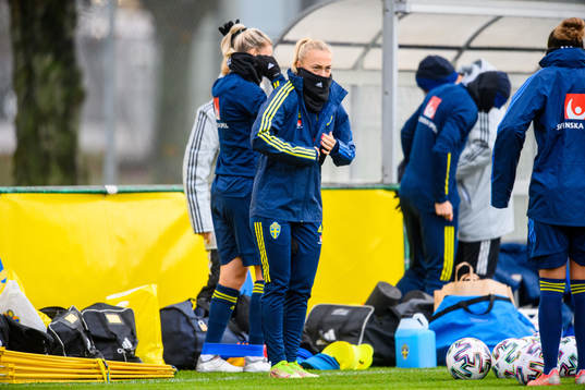 Hanna Bennison of the Swedish women's national football team