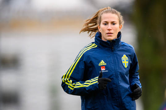 Emma Berglund 0of the Swedish women's national football team