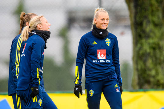 Stina Blackstenius of the Swedish women's national football