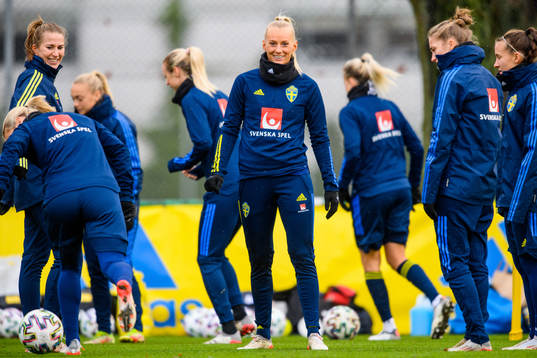 Stina Blackstenius of the Swedish women's national football
