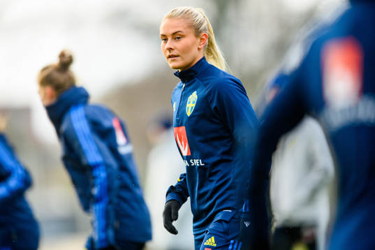Amanda Nildén of the Swedish women's national football team