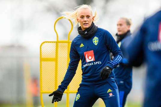 Stina Blackstenius of the Swedish women's national football