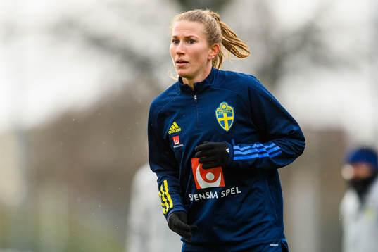 Emma Berglund of the Swedish women's national football team