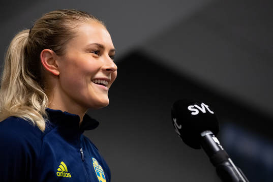 Amanda Nildén of the Swedish women's national football team