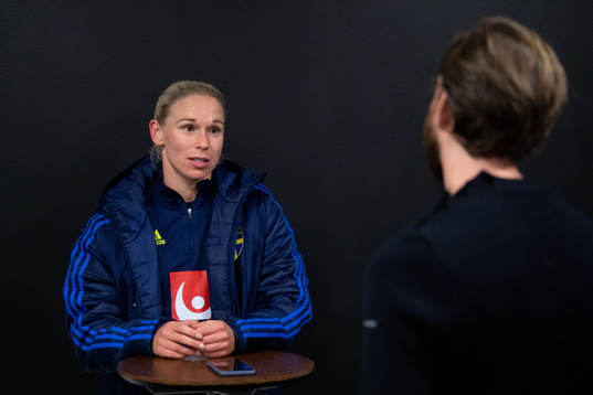 Jonna Andersson of the Swedish women's national football