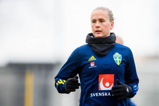 Filippa Curmark of the Swedish women's national football
