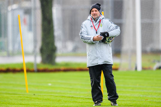 Magnus Wikman, assistant coach of the Swedish women's
