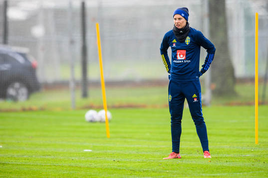 Lina Hurtig of the Swedish women's national football team