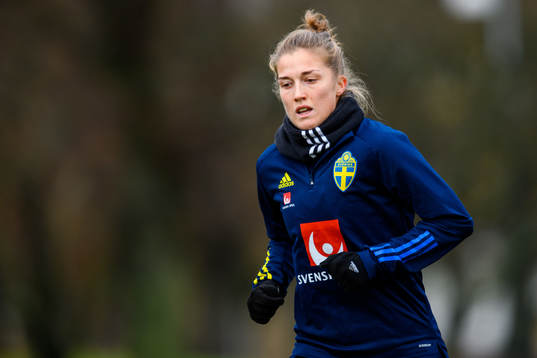 Filippa Angeldahl of the Swedish women's national football